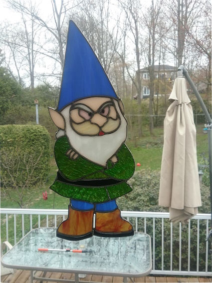 gnome vitrail